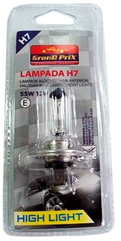 Автомобільна лампа Grand Prix Галогенова H7 12 В 55 Вт (B33821)