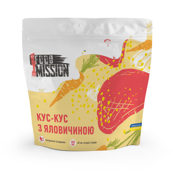 Кус-кус Food Mission з яловичиною (GT-COUSCOUSMEAT)