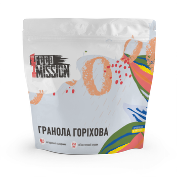 Сушені продукти Food Mission Гранола горіхова