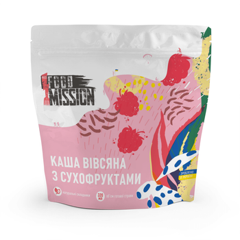 Сушені продукти Food Mission Каша вівсяна з сухофруктами