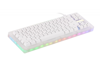 Механічна клавіатура з HOT SWAP AKKO ACR Pro 68 68Key, CS Crystal, USB-A, УКР/АНГЛ, RGB, Білий