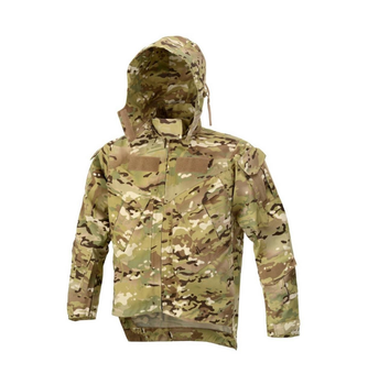 Военная мужская куртка Dragonfly Defcon 5 с капюшоном Мультикам M (28456) Kali