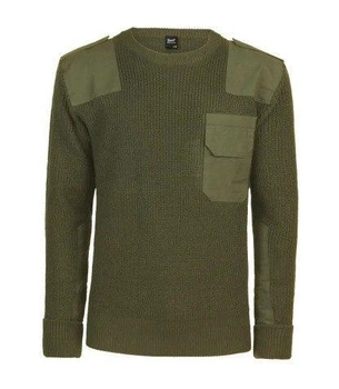 Армійський пуловер светр Brandit Оливковий L (990084) Kali