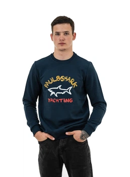 Кофта мужская Paul & Shark PS-5198 Dark Blue 2XL