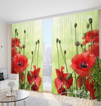 Фото Штори PHOTODECOR "Маки 1"