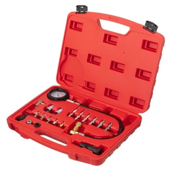 Компрессометр для дизельных двигателей INTERTOOL AT-4002 шкала измерения 0-70 Bar та 0-1000 PSI
