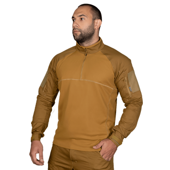 Рубашка боевая тактическая полевая износостойкая рубашка для силовых структур 7180(M) койот (OPT-30181)