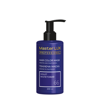 Маска тонуюча для волосся Master LUX professional Фіолетовий, 200 мл