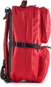 Рюкзак парамедика, сапера, спасателя HELIOS VIVUS с набором вкладышей 40 л Красная (3025-red)