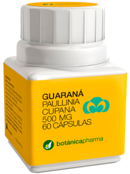 Suplement diety Botanica Pharma Guarana 500 mg 60 kapsułek (0626130901187)