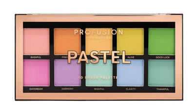 Тіні для повік Profusion Pastel 10 Shades 21 г (656497009455)