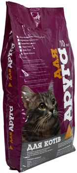 Сухий корм для котів Для Друга зі смаком курки 10 кг 2875 (4820097801917)