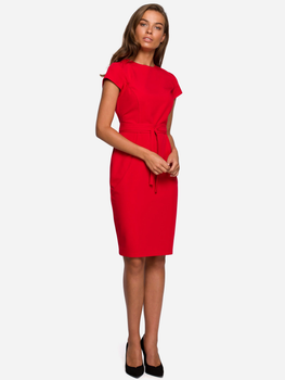 Sukienka ołówkowa damska elegancka Stylove S239 235491 M Czerwona (5903068499272)