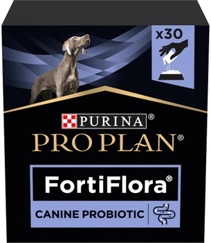 Упаковка додаткового корму для собак Purina Pro Plan FortiFlora 1 г x 30 шт. (8445290041111)