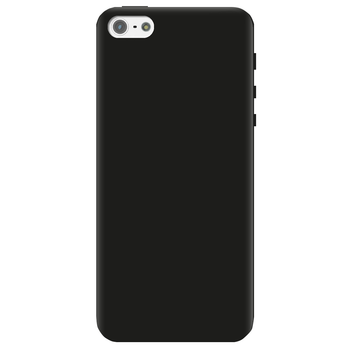 Чехол Silicone Case для iPhone 5/5s/SE темно-серый