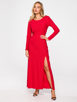 Sukienka damska wieczorowa Made Of Emotion M719 XL Czerwona (5903887692366)