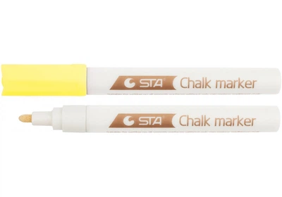 Маркер крейдовий STA 1010, желтый (STA1010-F01)