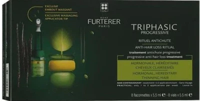 Комплекс против выпадения волос Rene Furterer Triphasic progressive 8 х 5.5 мл (3282770150186)