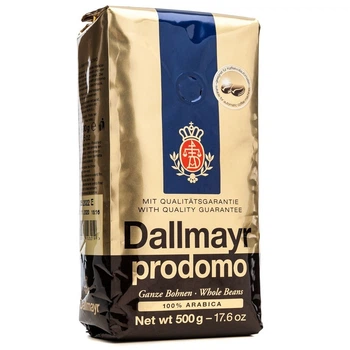 Кава в зернах Dallmayr Prodomo, 500г