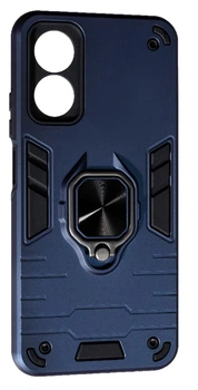 Чехол Protective c кольцом-подставкой на Oppo A17k синий