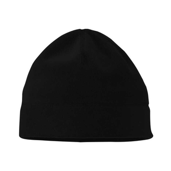 Флисовая шапка теплая зимняя Черная размер универсальный