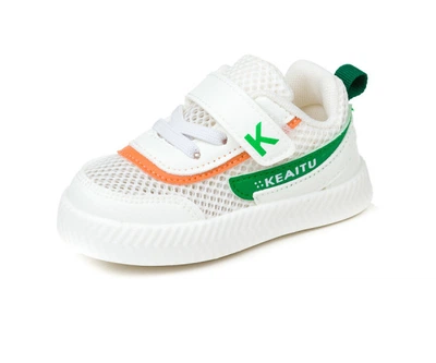 Кроссовки Fashion C3118 біло-зелені (21-25) Белый 22
