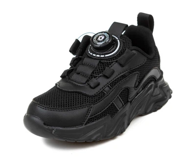 Кроссовки Fashion T2261 чорні (31-37) Чёрный 31
