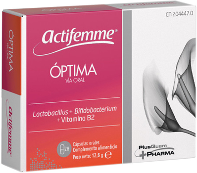 Дієтична добавка Actifemme Optiuma Oral 28 капсул (8437012861350)