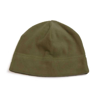 Флісова шапка тепла зимова Хакі розмір універсальний