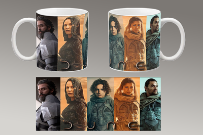 Чашка біла керамічна "ДЮНА" DUNE ABC
