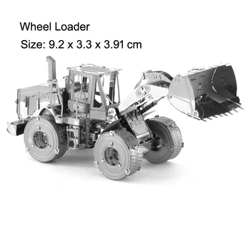 3D металевий пазл Wheel Loader