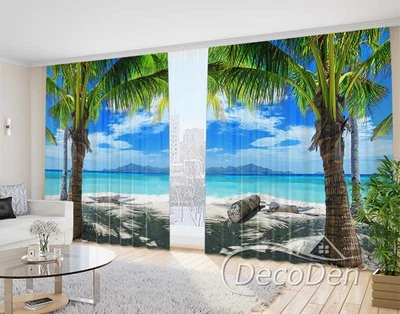 Фото Шторы PHOTODECOR "Выход к океану" 1 кв.м