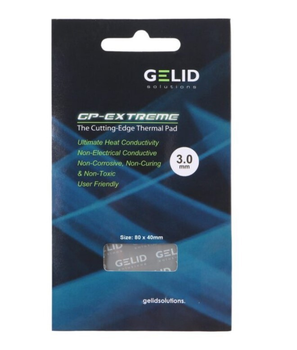 Термопрокладка Gelid GP-Extreme 80х40х3 мм 12w/mk