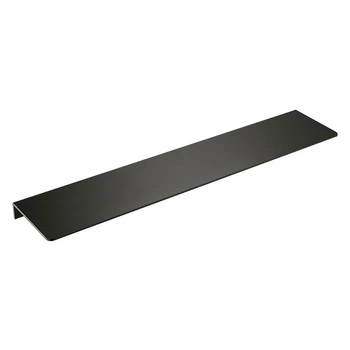 Полка для ванной из алюминия DISFACT BR-Loft L-type 60cm (Темно-серая)