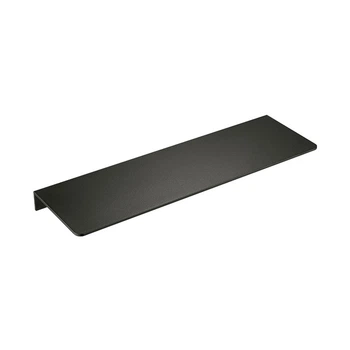 Полка для ванной из алюминия DISFACT BR-Loft L-type 40cm (Темно-серая)