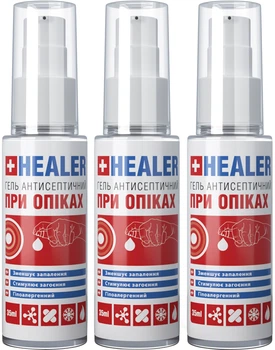 Набір для обробки та загоєння ран HEALER 3 шт (4820222180184N)