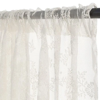 Занавеска SOMMEN 1х140x300 см белый