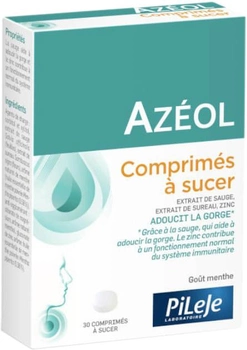 Suplement diety PiLeJe Azeol Throat 30 tabletek (3701145600243)