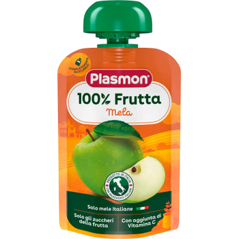 Дитяче пюре Plasmon Яблуко 100 г (1136120)