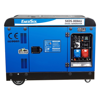 Дизельний генератор Kit Energy EnerSol SKDS-8EBAU 230B-380В 50Гц 8кВт 1-3 фази з електростартером