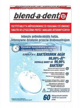 Tabletki do czyszczenia protez Blend-a-dent 60 szt (5011321652255)