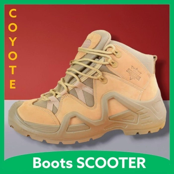 Короткі тактичні черевики Scoote Скутер Койот 43
