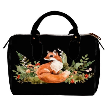 Сумка бочонок Barrel Лисиця 28x18x17 см