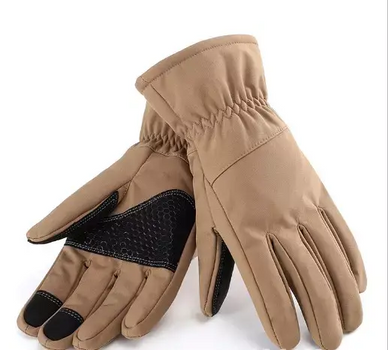 Перчатки зимние размер XL Койот (Kali) защита от влаги ветра и холода механических повреждений с накладками на пальцах для сенсора для активного отдыха