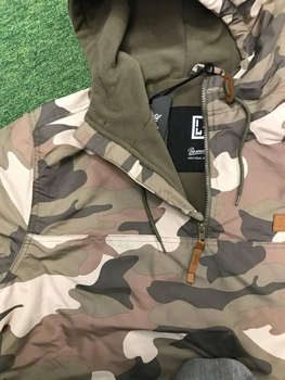 Армійська куртка анорак з капюшоном Brandit Мультикам XL (Kali)