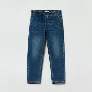 Дитячі джинси для хлопчика OVS 1810915 110 см Темно-сині (8056781248065)