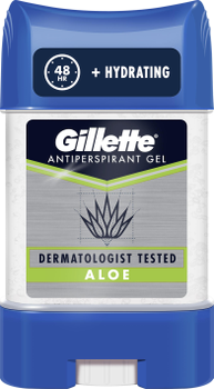Гелевий дезодорант-антиперспірант Gillette Aloe 70 мл (8001841587684)