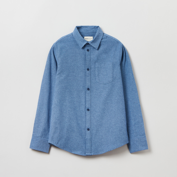 Koszula młodzieżowa chłopięca OVS 1816967 158 cm Niebieska (8056781499931)