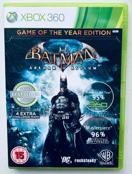 Batman Arkham City Game Of The Year Edition, Б/У, русские субтитры - диск для Xbox 360