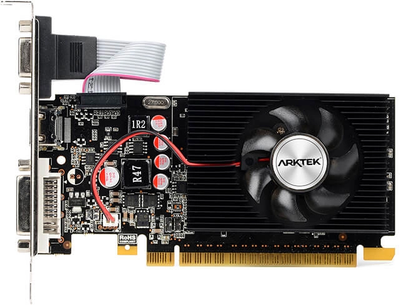 Видеокарта Arktek PCI-Ex GeForce GT 730 2GB GDDR3 (64bit) (700/5000) (VGA, DVI, HDMI) (AKN730D3S2GH1)